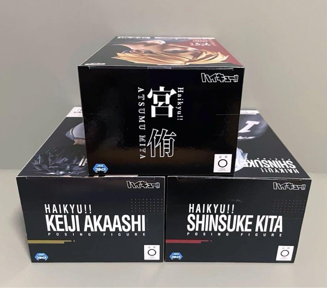 ハイキュー!! 宮侑 宮治 北信介 ポージングフィギュア 3体セット Amazon.co.jp: ハイキュー!! ポージングフィギュア 赤葦京治 北信介 宮